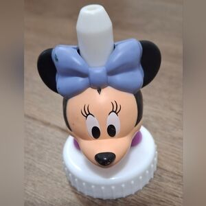 COLLECTIBLE DISNEY MINNIE MOUSE GOOD2GROW BOTTLE TOPPER. SEE PICS